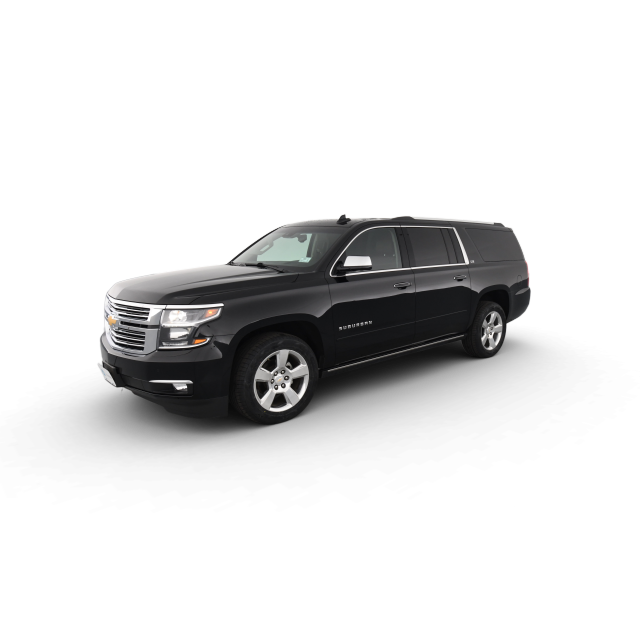 Used Black & Gray Chevrolet Suburban with Heads Up Display, Rear View